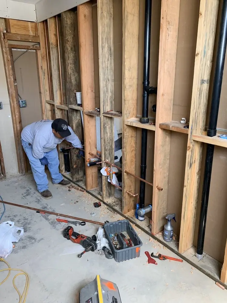 Commercial rough-in plumbing for Trenchless Sewer Repair in Gardnerville
